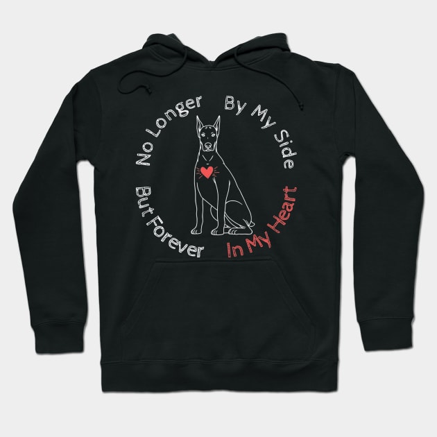 No longer by my side but forever in my heart Hoodie by HillySeonard